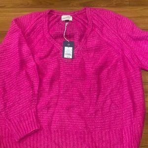 Womens treated sweater